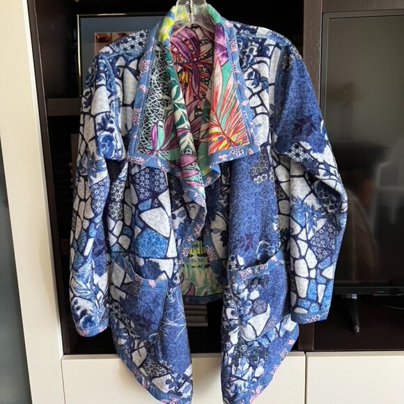 Johnny Was Reversible Jacket size XS - Picture 2 of 13